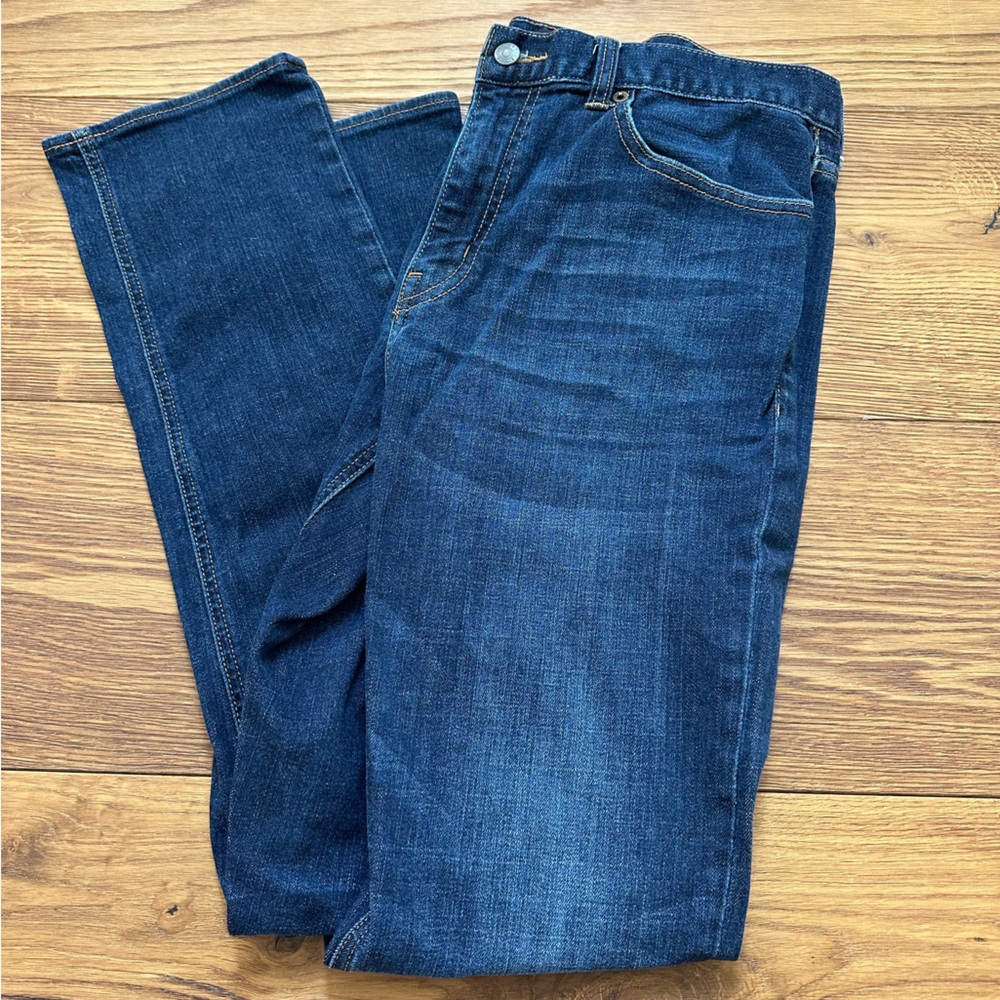 Men’s J. Crew Blue Straight Jeans Classic Style